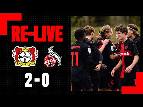 RE-LIVE: Bayer 04 Leverkusen U17 🆚 1. FC Köln U17 | B-Junioren-Bundesliga, 18. Spieltag