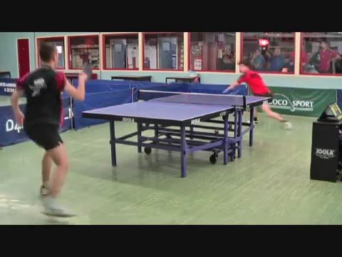 Kampioenspoule 11 apr 2009 Docos-Wolkyshop 1 - Tafeltennis Nijmegen 1