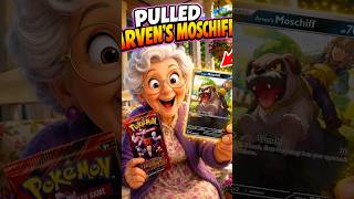 Momma TCGambler Pulls Arven's Mabosstiff #218! 🔥 Destined Rivals Magic! #PokemonTCG #shorts