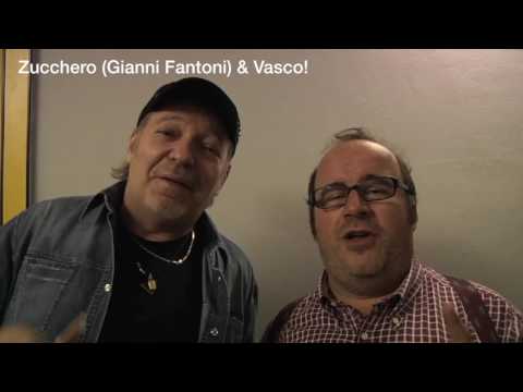 Unreleased duet! Vasco and Zucchero (Gianni Fantoni)
