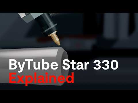 The ByTube Star 330 Explained | Tube Laser Cutting | Bystronic (English)