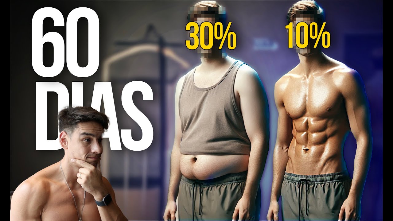 10 Maneiras DE MUDAR VISUALMENTE seu corpo EM 60 DIAS ! 🔥 Como secar o Máximo de GORDURA.