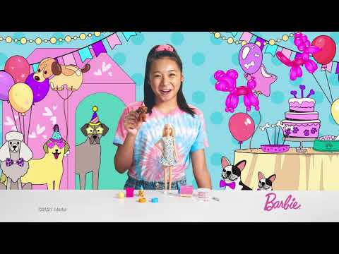 Barbie® Puppy Party™ Doll and Playset