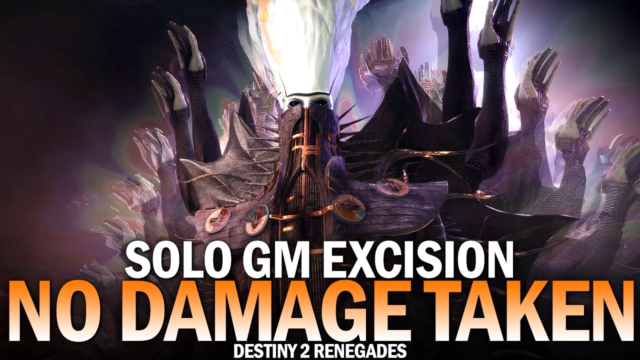 Solo Grandmaster Excision - No Damage Taken [Destiny 2]