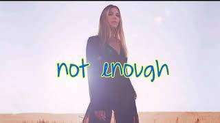 Louise Lemón - Not enough lyrics