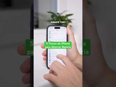 Cómo optimizar la duración de la batería en tu iPhone