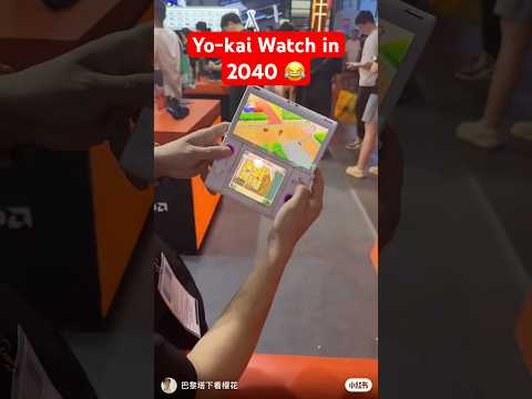 Yo-kai Watch on this? Futuristic Console - 3DS Alternative #yokaiwatch #nintendo