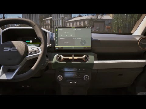 Novo Dacia Spring - O posto de condução