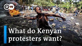 Kenya: Protesters clash with police in Nairobi | DW News