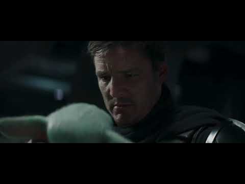 Everytime when mando takes off his helmet