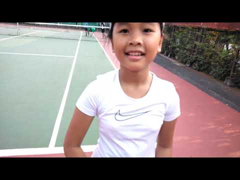 Amy's tennis training in Surin on SAT 02 03 2019 #5