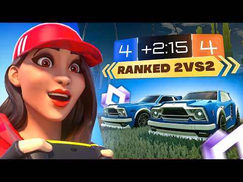 J'ai 2V2 des CHAMPIONS sur ROCKET LEAGUE avec SEMKO ! 😲