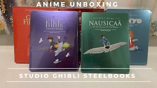 Anime unboxing: Studio Ghibli Limited Edition Steel Books