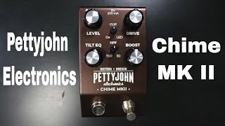 Video thumbnail for Pettyjohn Chime MKII Overdrive / Preamp demo video by Shawn Tubbs by Shawn Tubbs
