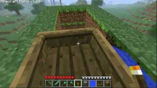 preview picture of video 'Minecraft- How to make a Boat Elevator'