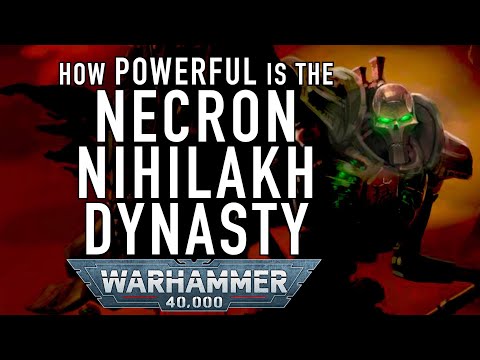 40 Facts and Lore on the Necron Nihilakh Dynasty in Warhammer 40K