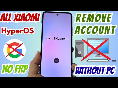 БЕЗ ПК ANDROID 15 - Xiaomi hyperos 2.0.2 Redmi note Обход FRP, удаление аккаунта Google без ПК ПК