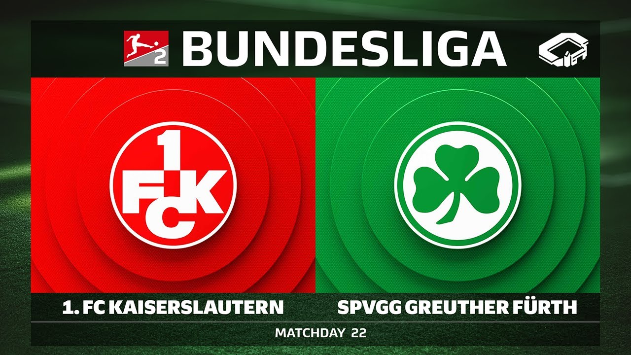 1. FC Kaiserslautern vs. SpVgg Greuther Fürth | Matchday 22 - Bundesliga 2 2025/26