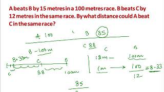 Time, Speed & Distance-Races | Quantitative aptitude | Career Launcher