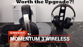 Video thumbnail for Sennheiser Momentum 3 Wireless Bluetooth 5.0 Headphones : Worth the upgrade? by Jabber Tech