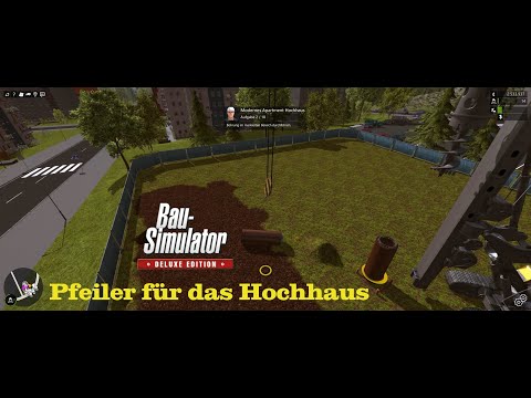 Bau Simulator 2015#157#Pfeiler für das Hochhaus#[GERMAN] [HD] [COOP]