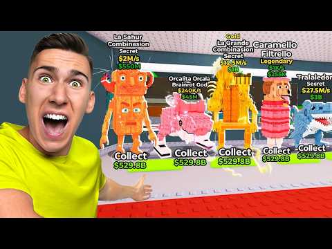 UKRAO SAM 10 NAJSKUPLJIH BRAINROTOVA U STEAL A BRAINROT!