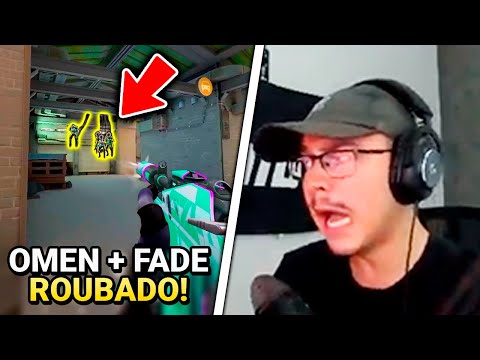 OS INIMIGOS ODEIAM ESSA JOGADA DE FADE E OMEN (ROUBADO)! TTEUW TILTOU NO ROUND - VALORANT CLIPS