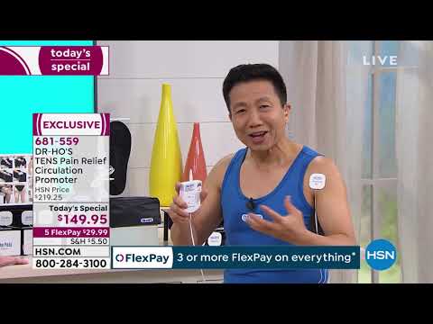 DRHO'S TENS Pain Relief Circulation Promoter with Additi...