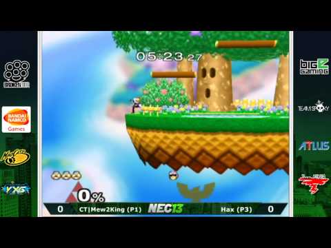 NEC 13 - Mew2King (Sheik) Vs. Hax (Captain Falcon) - Winners Semis