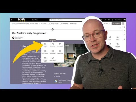 SharePoint: Design Flexibility with New Sections!