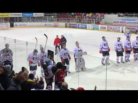 HC ´05 iClinic Banská Bystrica – Dukla Trenčín 2:1 po predĺžení (0:1, 1:0, 0:0 – 1:0)  25.1.2019