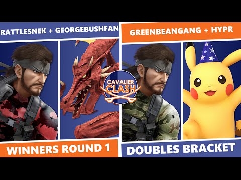 Cavalier Clash 4: Winners Round 1 - RattleSnek/Georgebushfan Vs Greenbeangang/Hypr SSBU Doubles