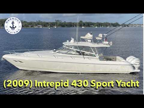2009 Intrepid 430 Sport Yacht TWO BITS Video