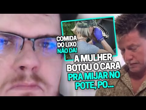 CASIMIRO REAGE: MUQUIRANAS! A MILIONÁRIA QUE CATA LIXO | Cortes do Casimito
