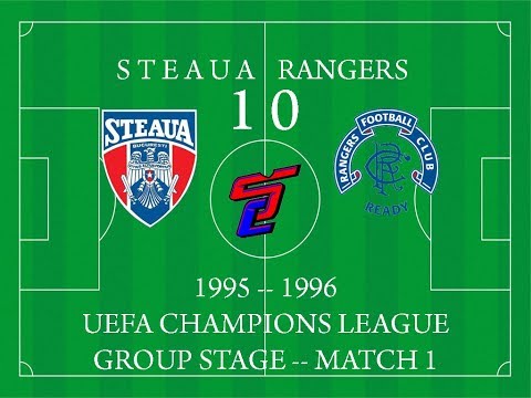 Steaua 1-0 Glasgow Rangers (1995/1996 UCL R2)