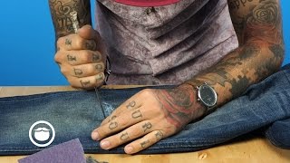 How to Distress Your Denim | Carlos Costa