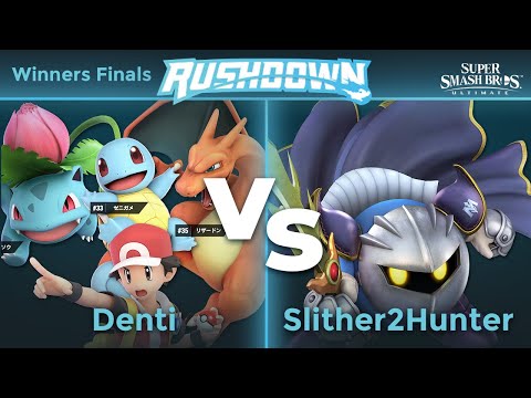 Rushdown 20 - TLOC | Denti (PT) vs Slither2Hunter (MetaKnight) Winners Finals - SSBU