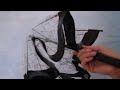 Видеообзор Женский прозрачный зонт-трость Fulton L042 Birdcage-2 Cats (Коты)