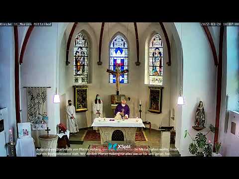 Gottesdienst, Sonntag 20.3.2022 St.Marien Mittelhof