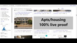 How to Post on Craigslist Houses/Apartments | 100% Live Ad Proof in the Housing Section!