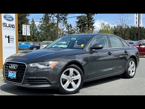 2013 Audi A6 + Only One Owner, Moonroof, Heated Seats Review | Island Ford