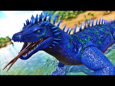 I Tried to Tame the Fearsome Blue Monkey and That's Not a Thing... (ARK DINOSAURS AND GODZILLA)