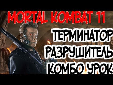 ТЕРМИНАТОР РАЗРУШИТЕЛЬ MORTAL KOMBAT 11 КОМБО УРОК