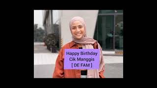 Download lagu [ 2/9/2022 ] Happy Birthday Cik Manggis 🎉🍰🎂🎁 mp3