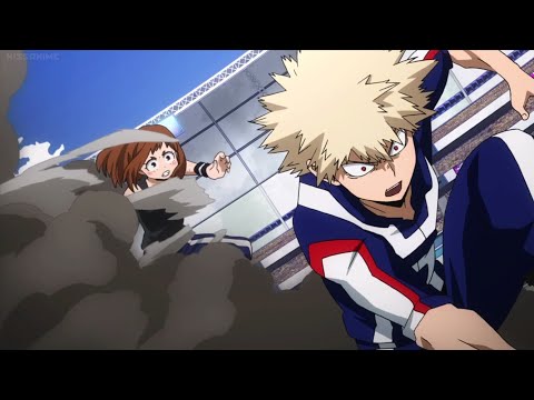 Bakugo vs Uraraka (HD-1080p) | Full Fight | Boku no Hero Academia