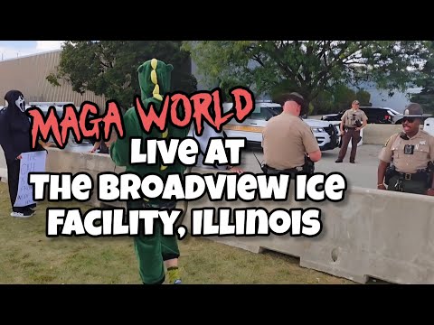 MAGA World - Live at The Broadview ICE Facility in Illinois- Robby Roadsteamer 