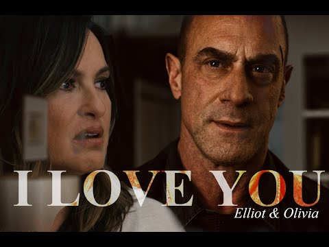 Elliot and Olivia ❤ I love you / You mean the world to me/ Law & Order SVU