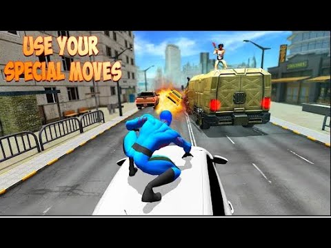 Amazing Power Hero Spider Fight Part-3 | Rescue City Free Fighting Android GamePlay | By Game Crazy