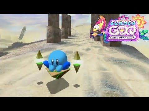 Kirby Air Ride by Pearstrike and 1davidj in 20:48 SGDQ2019