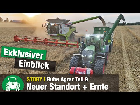 Ruhe Agrar Teil 9: Getreideernte und Ackerbau | Parmen & Beenz | Neuheiten von Claas, Fendt u. Vredo